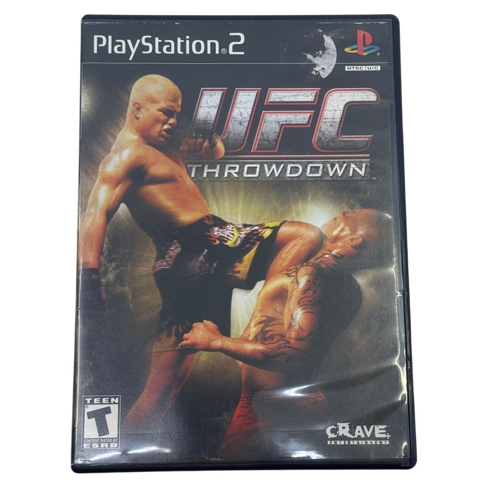 UFC Throwdown Sony PlayStation 2 PS2‎ Game MMA Fighting Crave Entertainment